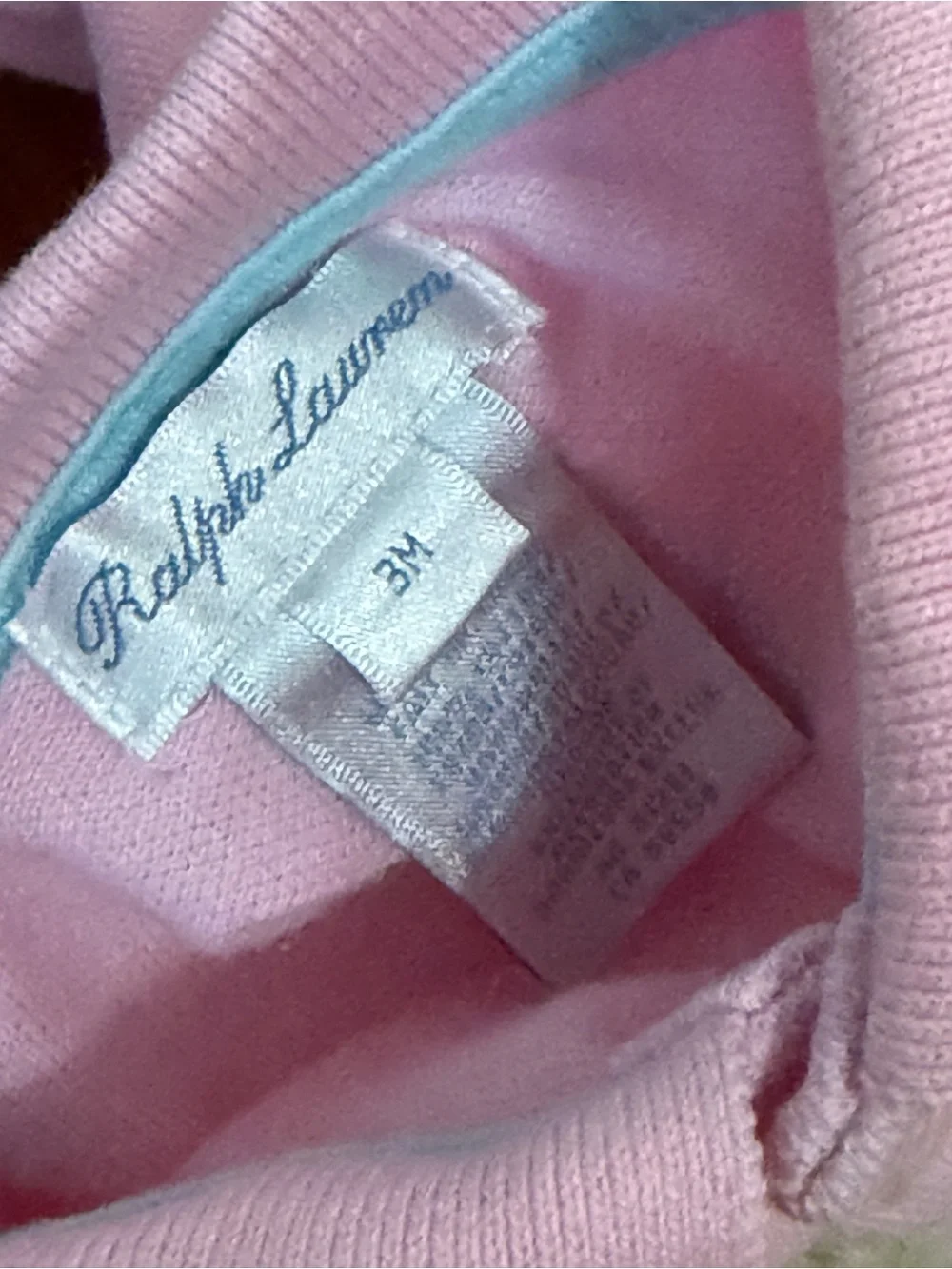 Ralph Lauren Pink Polo Ruffle Hem Dress